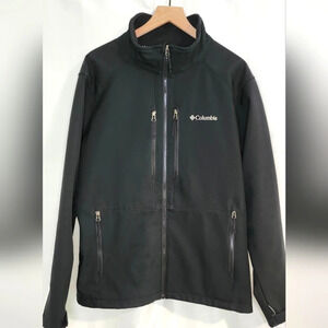 Columbia Mens Interchange Coat Size 1X Black Therma Coil Jacket Ski Rain Cold